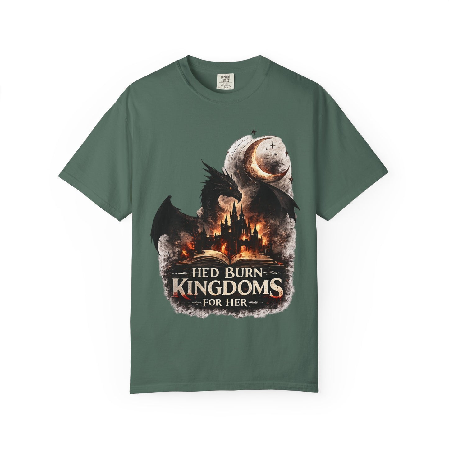 'I'd Burn Kingdoms For Her' Dragon Graphic Tee