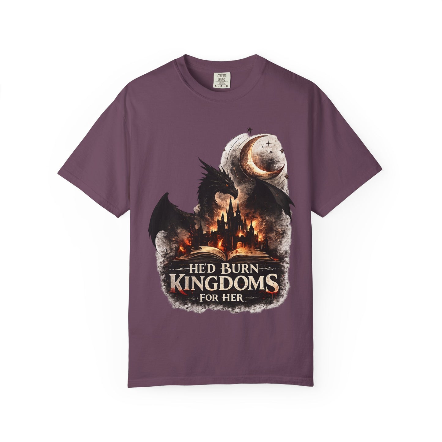 'I'd Burn Kingdoms For Her' Dragon Graphic Tee