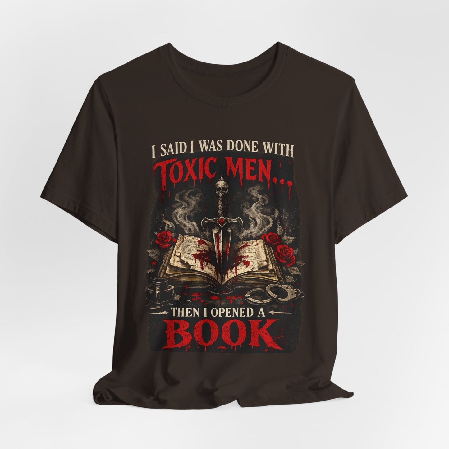Toxic Men Made Me Read Again Graphic Tee