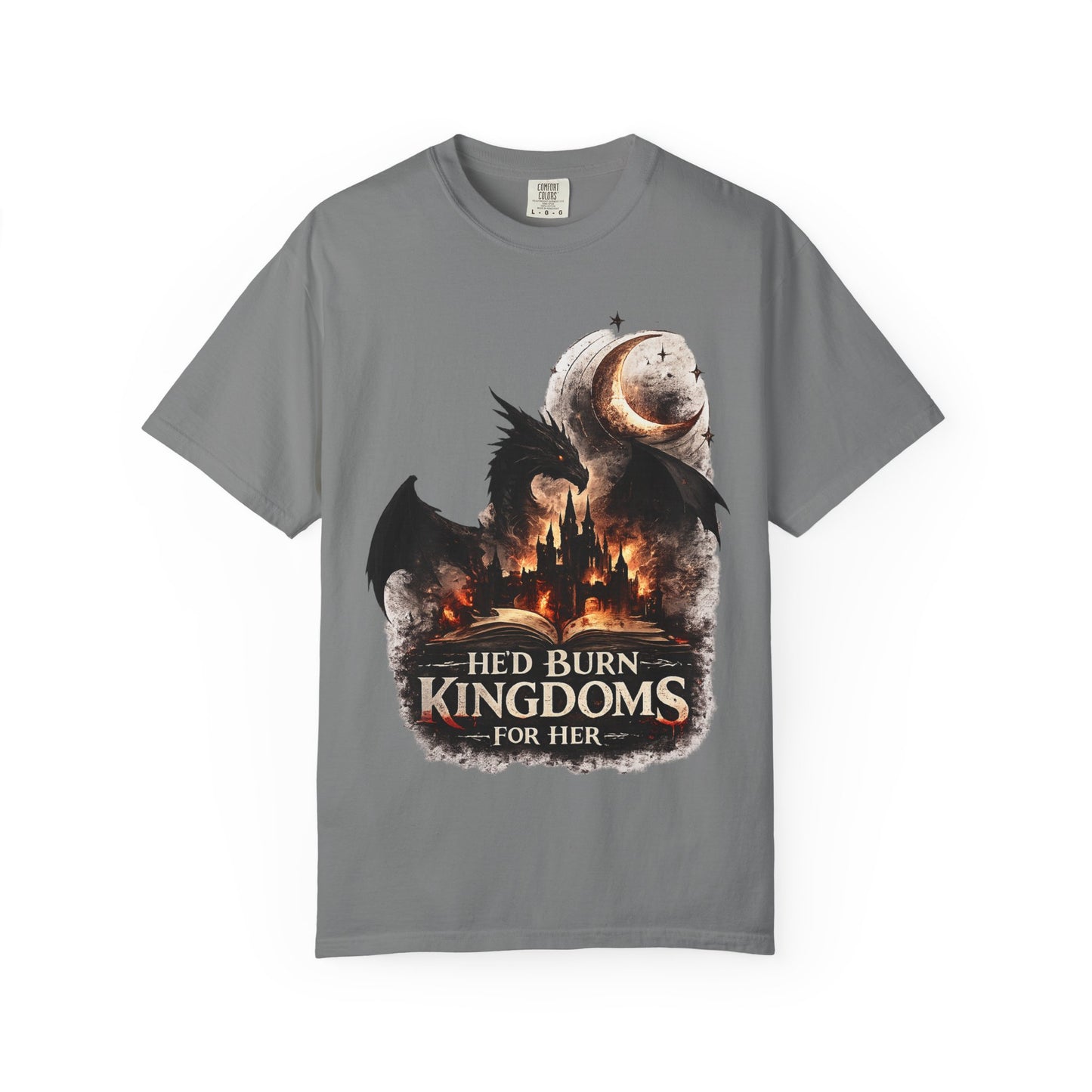 'I'd Burn Kingdoms For Her' Dragon Graphic Tee