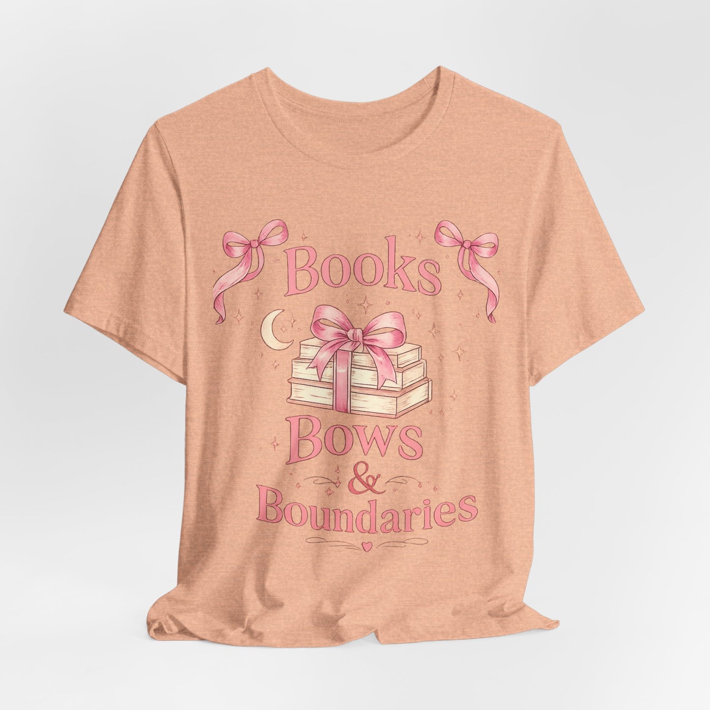 Books Bows & Boundaries Tee
