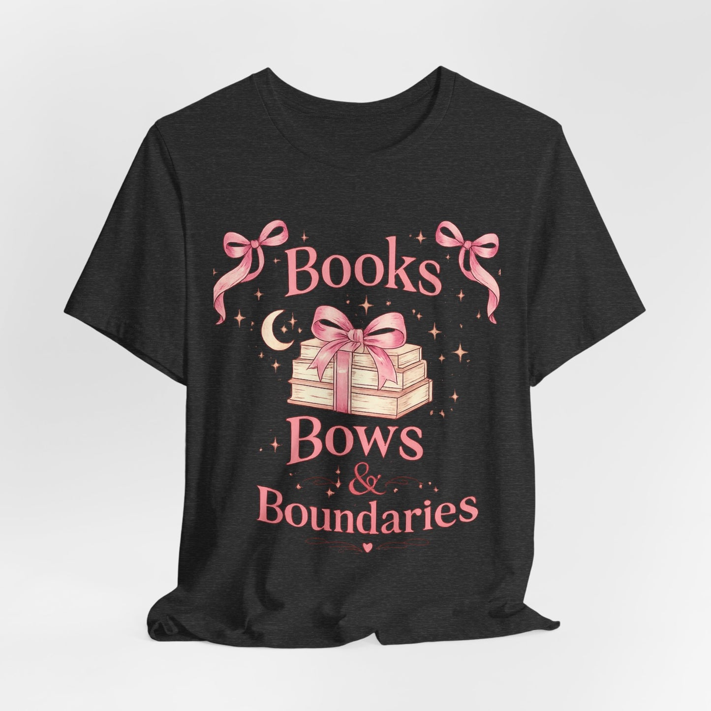 Books Bows & Boundaries Tee