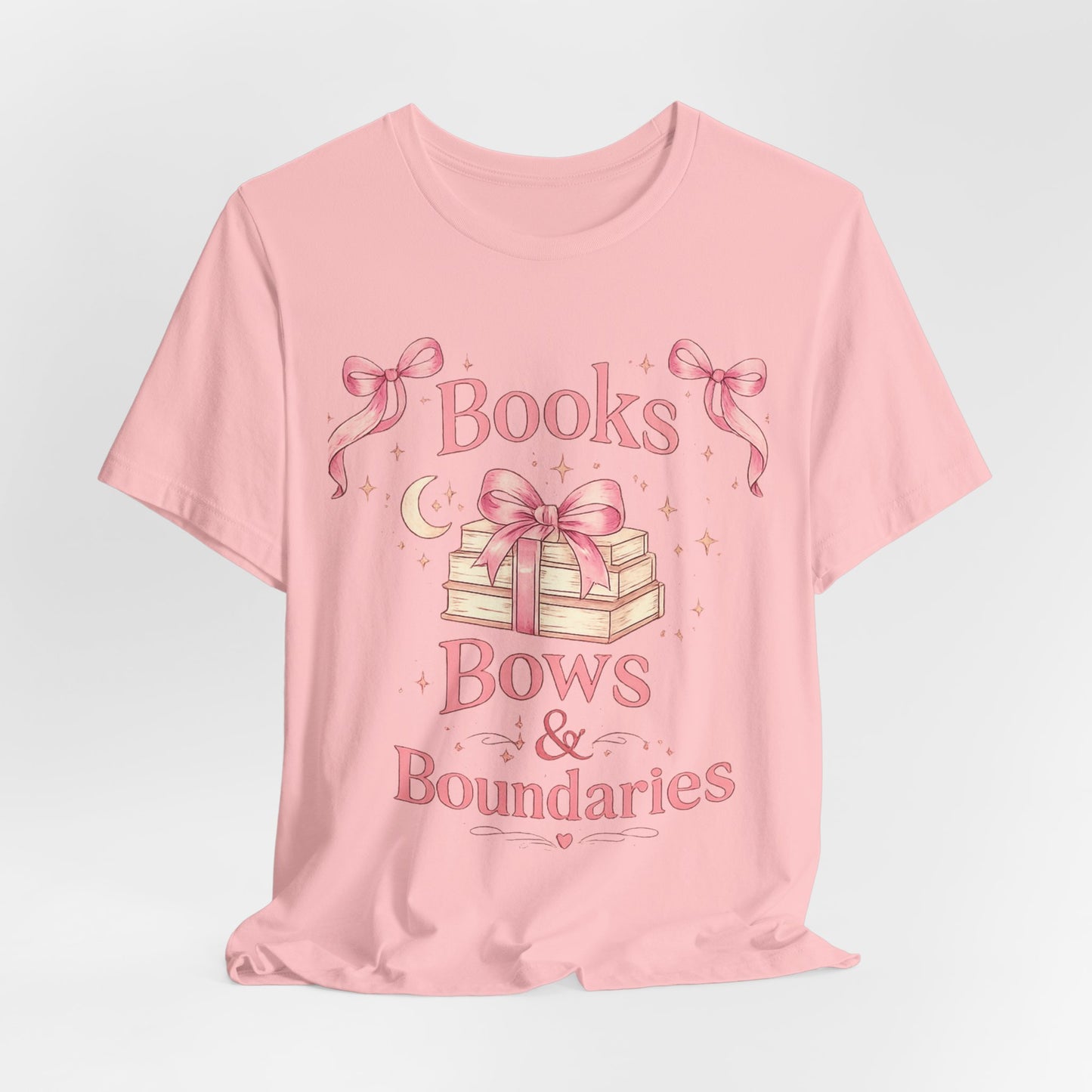 Books Bows & Boundaries Tee