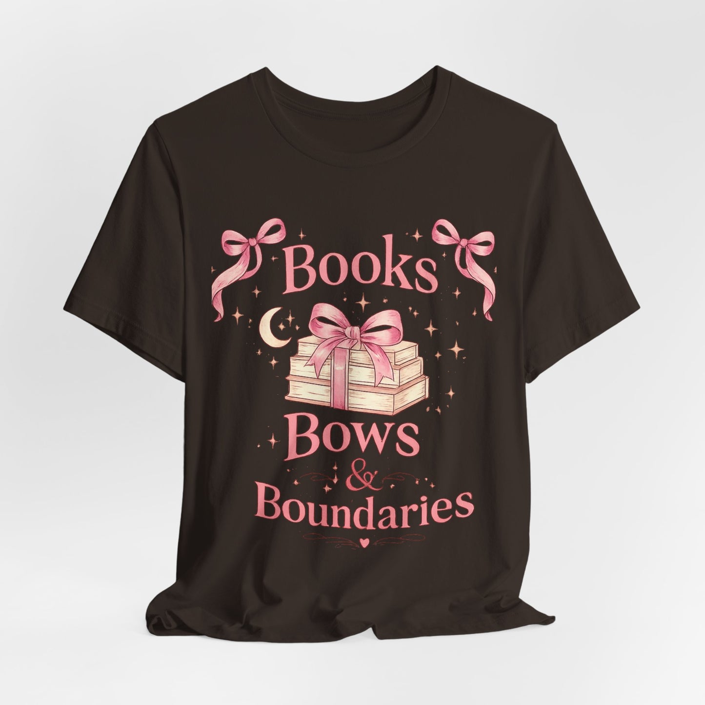 Books Bows & Boundaries Tee