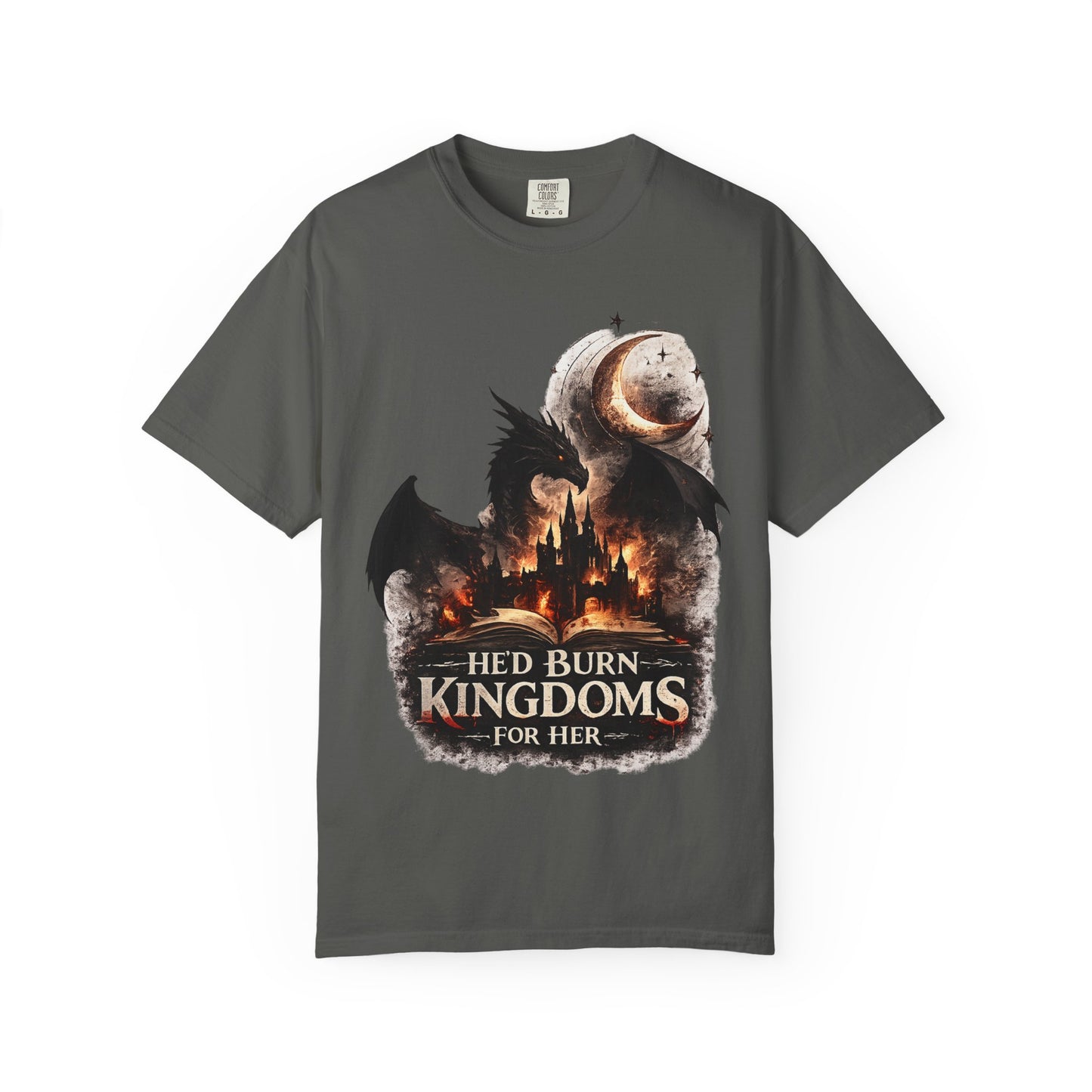 'I'd Burn Kingdoms For Her' Dragon Graphic Tee