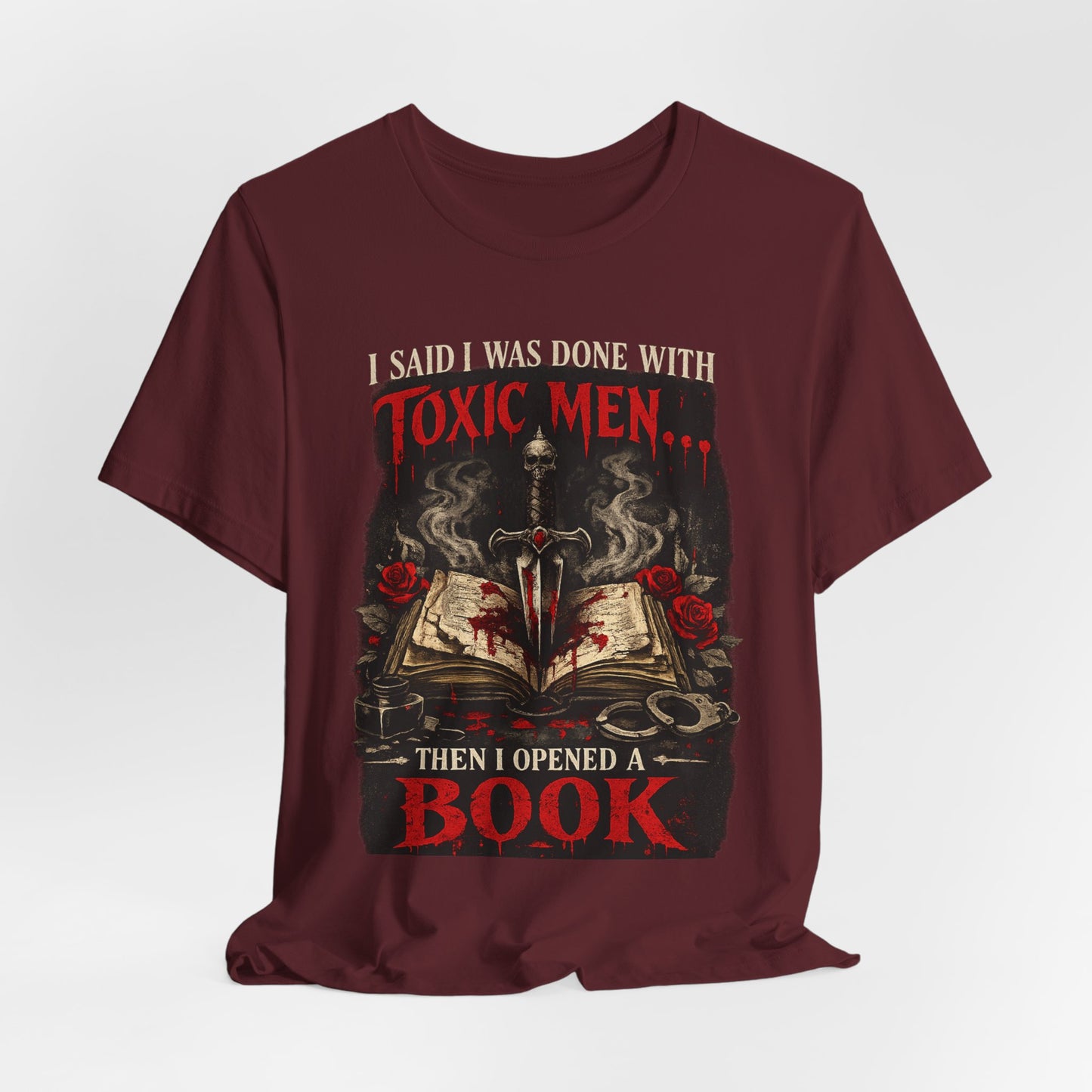 Toxic Men Made Me Read Again Graphic Tee