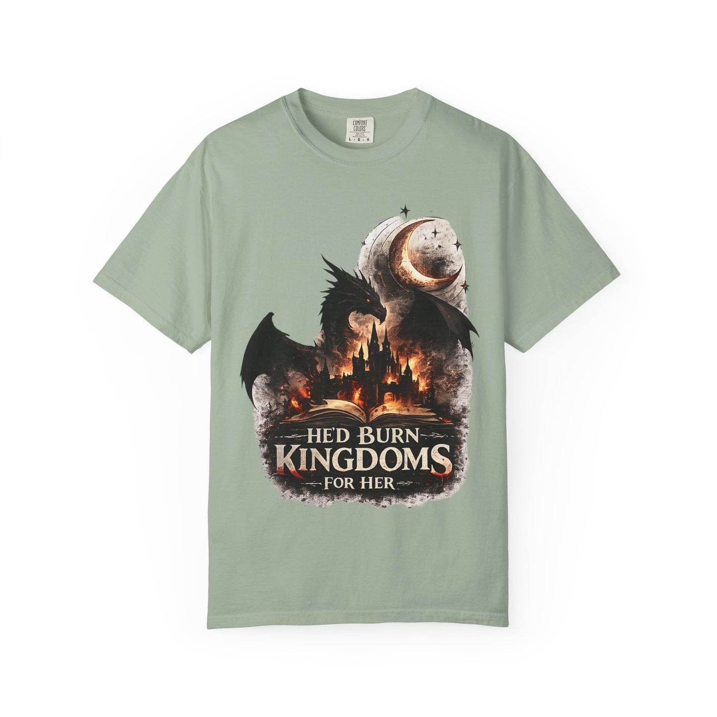 'I'd Burn Kingdoms For Her' Dragon Graphic Tee